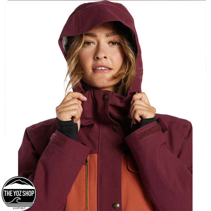 DC - GIACCA NEVE - LIBERATE - Tawny Port - immagine 5