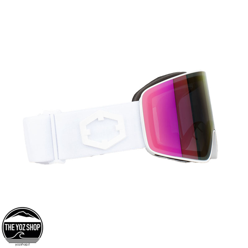 OUT OF - MASCHERA SNOW - VOID - White/Pink - immagine 3