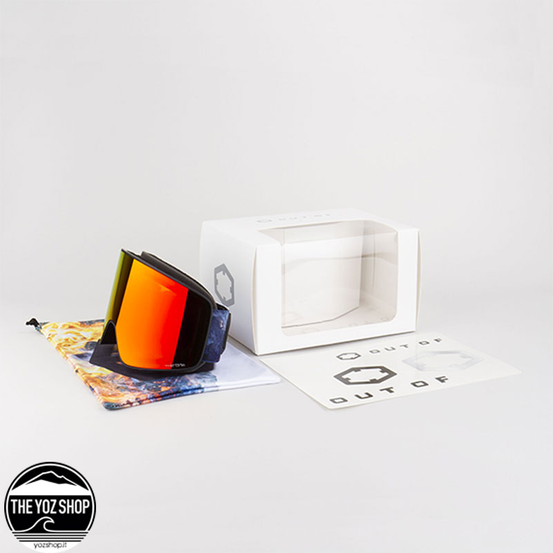 OUT OF - MASCHERA SNOW - VOID SPARKS - Red - immagine 3