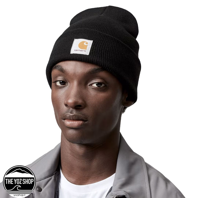 CARHARTT WIP - Acrylic Watch Hat - Black - immagine 3