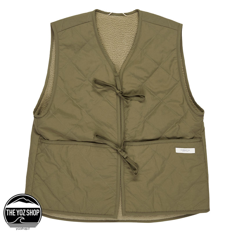 ELEMENT - Gilet - Hanten Sherpa W - Stone Gray