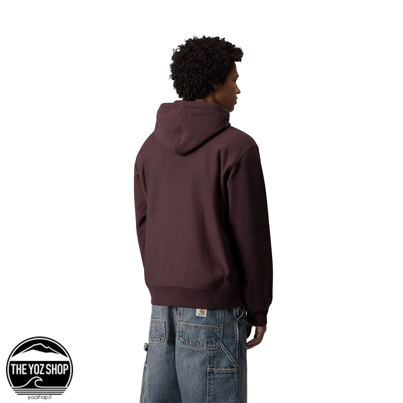 CARHARTT WIP - Felpa - Hooded American Script Sweatshirt - Rondo - immagine 4