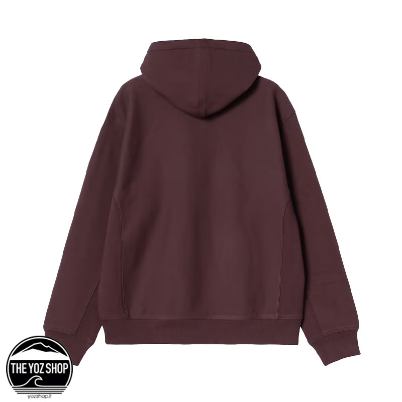 CARHARTT WIP - Felpa - Hooded American Script Sweatshirt - Rondo - immagine 2