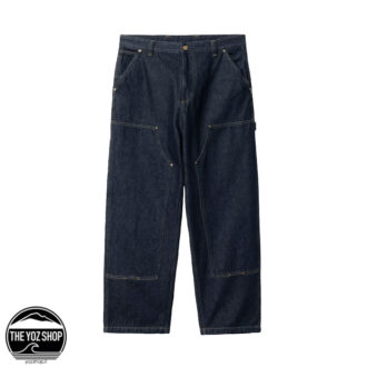 CARHARTT WIP - Pant - Nash Double Knee Pant - Blue, Rinsed