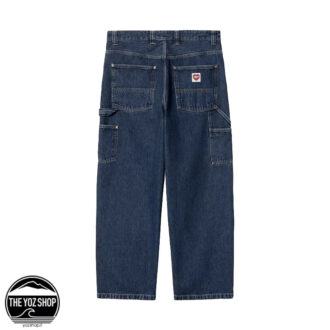 Alternative view of CARHARTT WIP - Pant - Nash Double Knee Pant - Blue, Stone washed