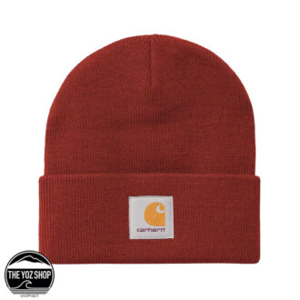 CARHARTT WIP - Short Watch Hat - Scarlet