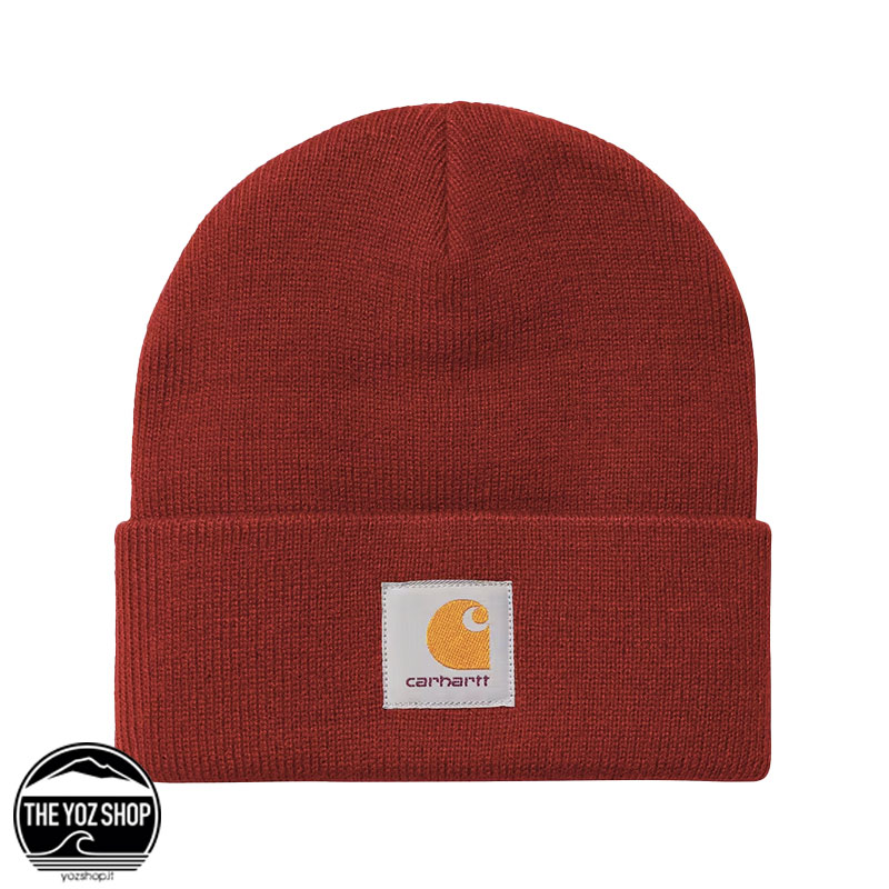 CARHARTT WIP - Short Watch Hat - Scarlet