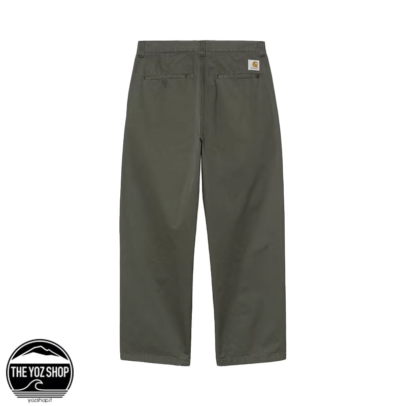 CARHARTT WIP - Pant - Brady Pant - Opuntia, Stone washed - immagine 2