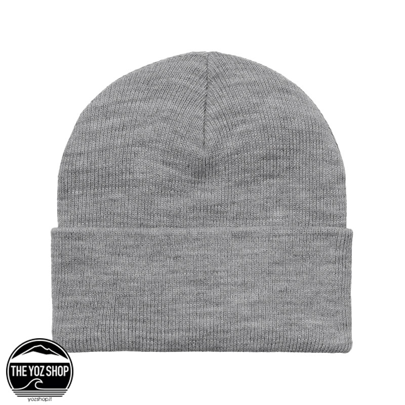 CARHARTT WIP - Chase Beanie - Grey Heather / Gold - immagine 2