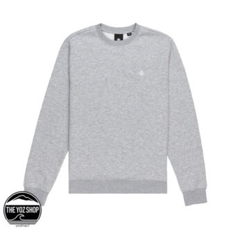 Element - Felpa - Icon Embroidery Cr - Mid Grey Heather