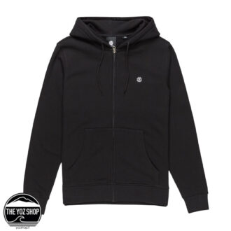 Element - Felpa - Icon Embroidery Zip - Flint Black