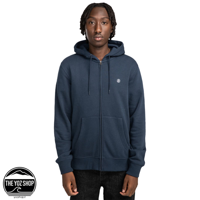 Element - Felpa - Icon Embroidery Zip - Eclipse Navy - immagine 3