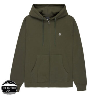 Element - Felpa - Icon Embroidery Zip - Forest Night