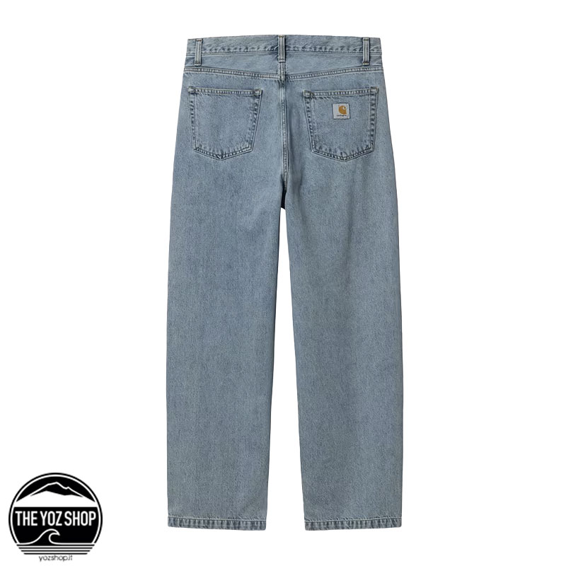 CARHARTT WIP - Pant - Landon Pant - Blue, Bleached - immagine 2