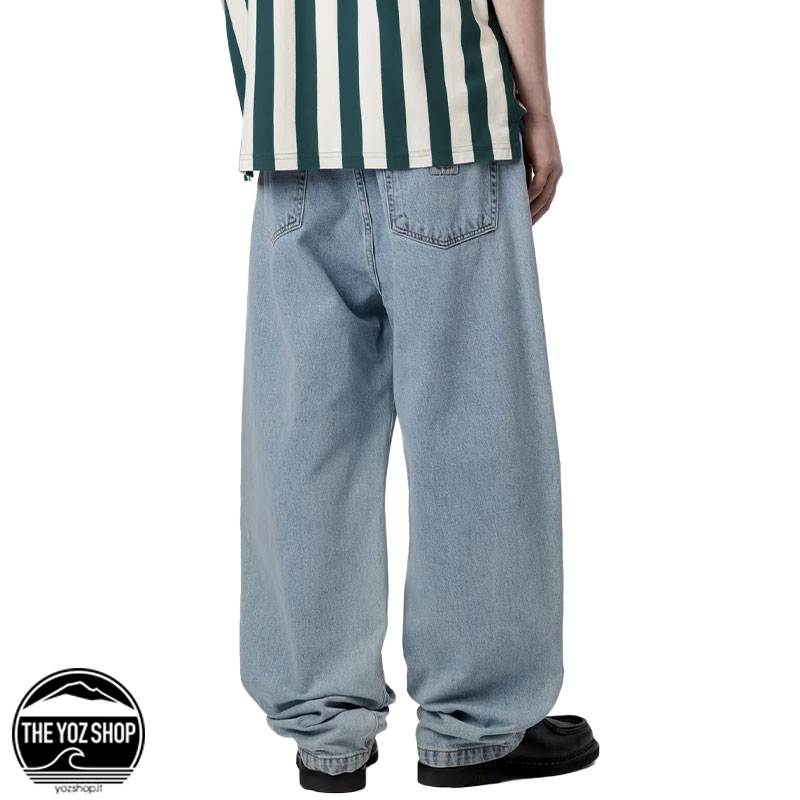 CARHARTT WIP - Pant - Landon Pant - Blue, Bleached - immagine 4