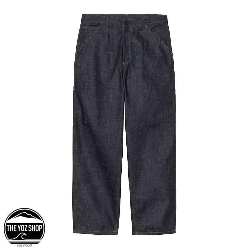 CARHARTT WIP - Pant - OG Single Knee Pant - Blue, Rigid