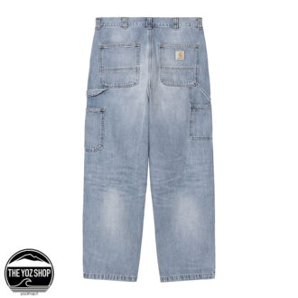 Alternative view of CARHARTT WIP - Pant - OG Single Knee Pant - Blue, Burst washed