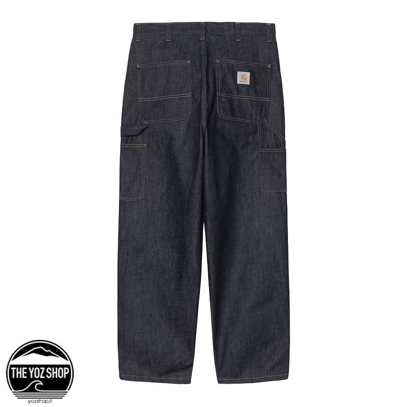 CARHARTT WIP - Pant - OG Single Knee Pant - Blue, Rigid - immagine 2