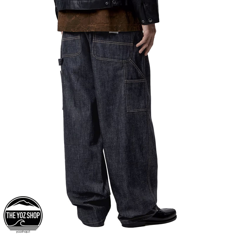 CARHARTT WIP - Pant - OG Single Knee Pant - Blue, Rigid - immagine 4