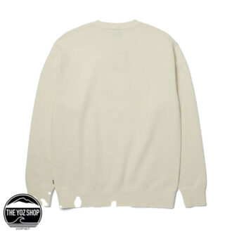Alternative view of HUF - Felpa - Transit Authority Crewneck Sweatshirt - Bleach