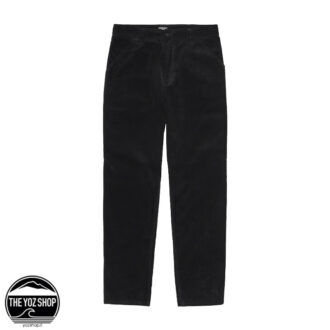 CARHARTT WIP - Pant - Single Knee Pant - Black Rinsed