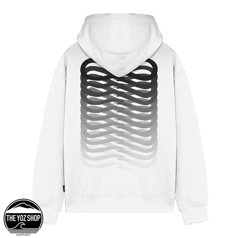 PROPAGANDA - Felpa - Ribs Hoodie - White