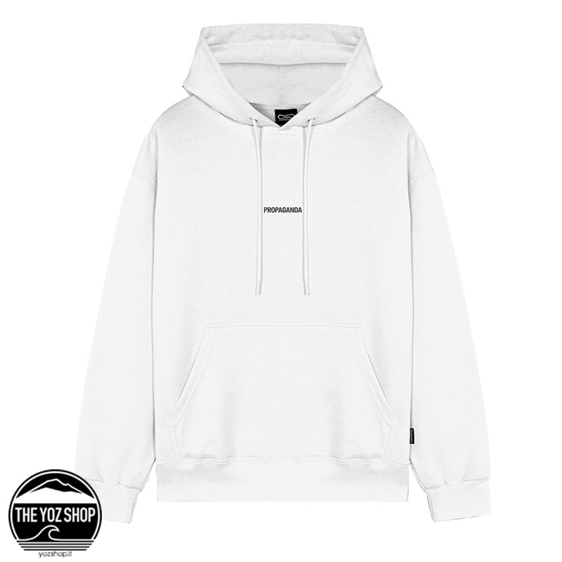 PROPAGANDA - Felpa - Ribs Hoodie - White - immagine 2