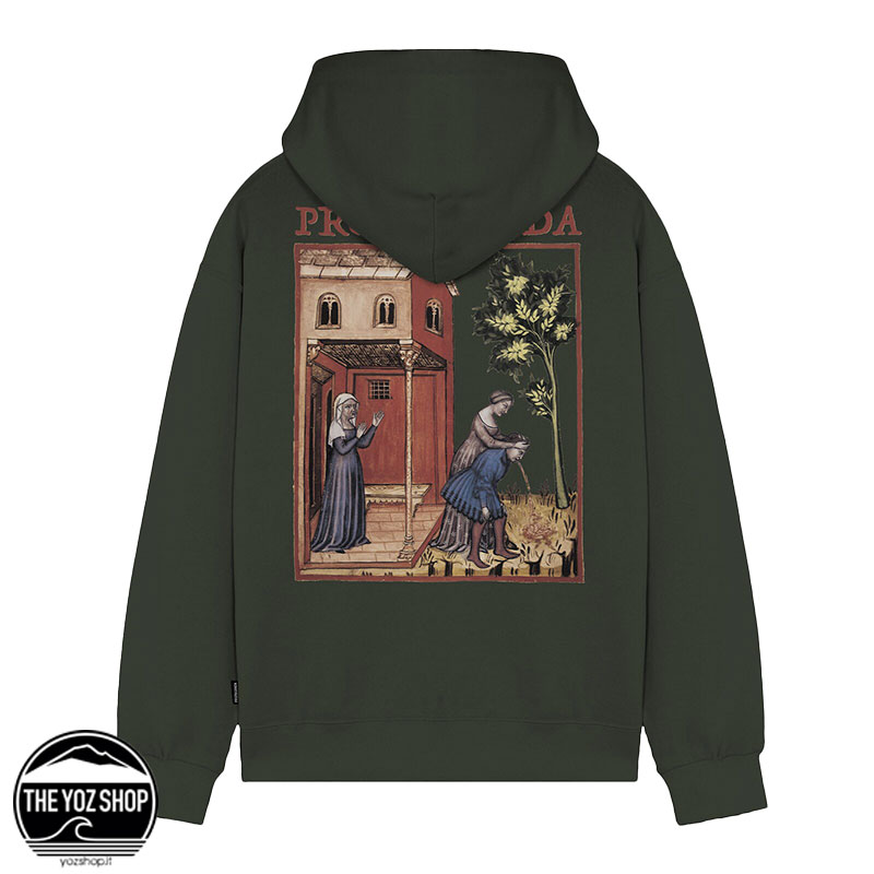 PROPAGANDA - Felpa - Puke Hoodie - Pine