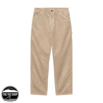 CARHARTT WIP - Pant - Single Knee Pant - Leather Rinsed