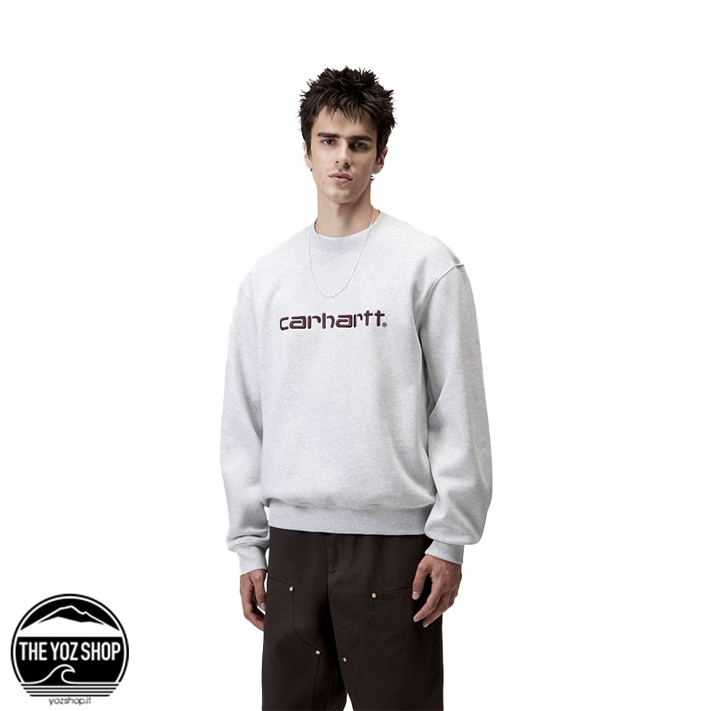 CARHARTT WIP - Felpa - Sweatshirt - Ash Heather / Rondo - immagine 3