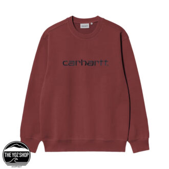 CARHARTT WIP - Felpa - Sweatshirt - Scarlet / Graphite