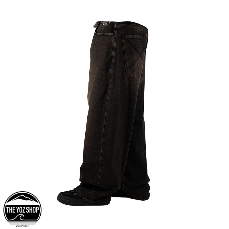 HOMEBOY - Pant - X-Tra Monster Denim - Coffee W Black - immagine 3