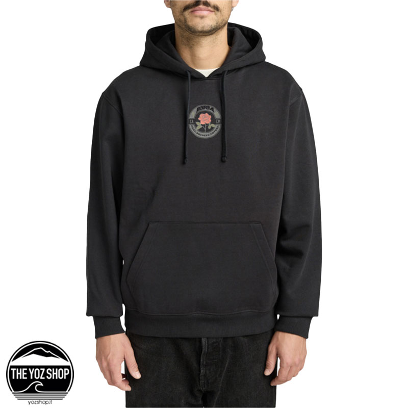 RVCA - Felpa - Roses Poster - Black - immagine 3