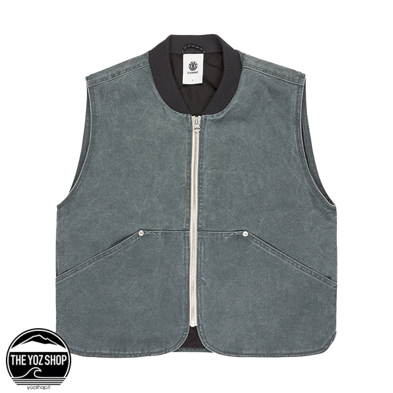 ELEMENT - Gilet - Chore W - Ardoise